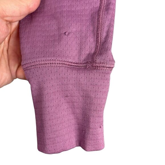 The North Face Athletic Womens 1/4 Zip Pullover Top Purple Long Sleeve Size M - Picture 9 of 12